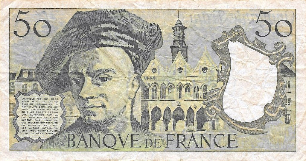 França - 50 Francos 1992 (# 152f)