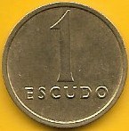 Portugal - 1$00 1985 (Km# 614)