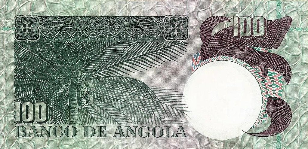 Angola - 100$00 1973 (# 105) CAPICUA
