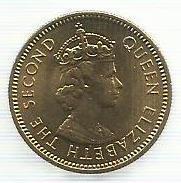 Este Caribbean Territories - 5 Centimos 1965 (Km# 4)