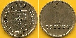 Portugal - 1$00 1985 (Km# 614)