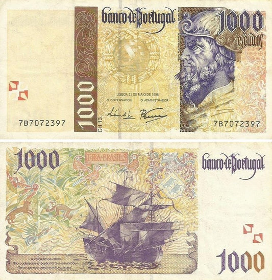 Portugal - 1000$00 1998 (# 188c)