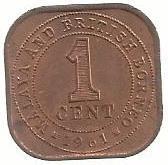 Malaya British Borneo - 1 Centimo 1961 (Km# 5)