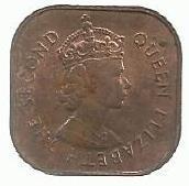 Malaya British Borneo - 1 Centimo 1958 (Km# 5)