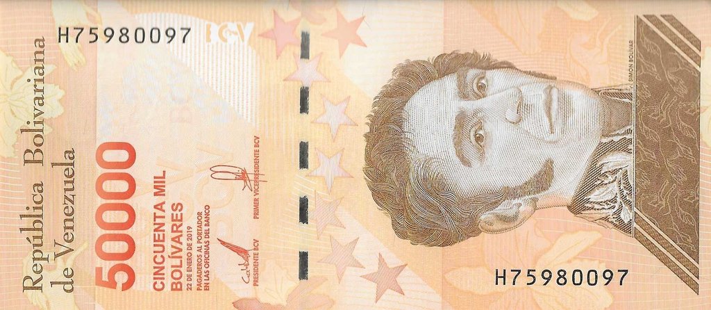 Venezuela - 50000 Bolivares 2019 (# 111b)