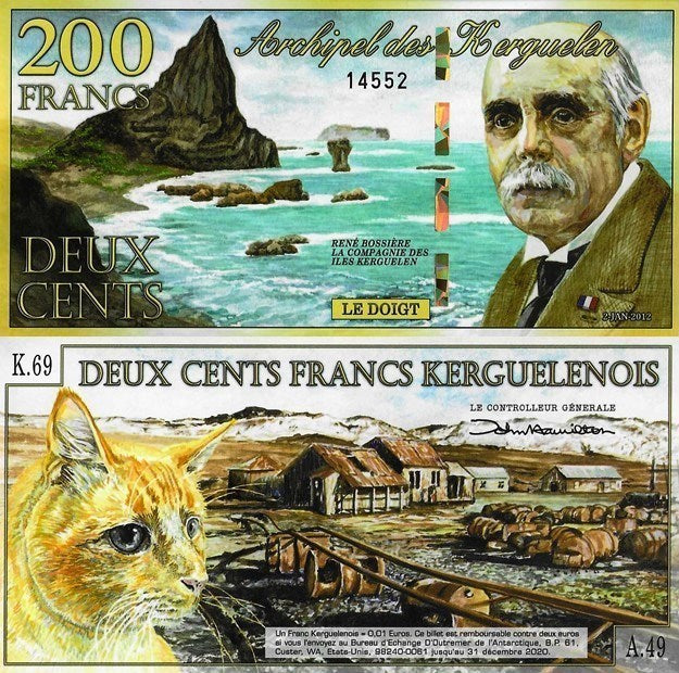 Kerguelen - 200 Francos 2012 (# A2b)