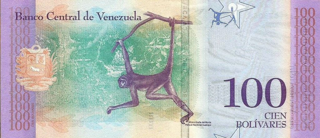 Venezuela - 100 Bolivares 2018 (# 106b)