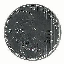 Mexico - 1 Peso 1987 (Km# 496)