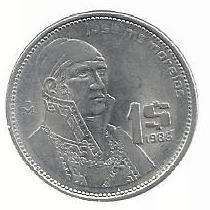 Mexico - 1 Peso 1985 (Km# 496)