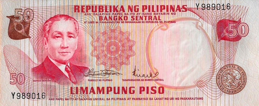 Filipinas - 50 Piso 1978 (# 163a)