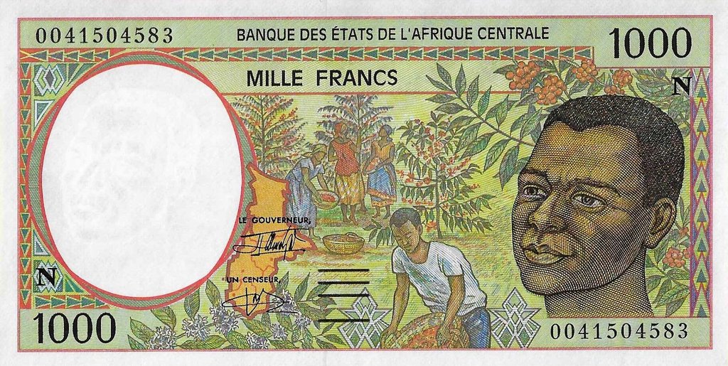 Guine Equatorial - 1000 Fancos 2000 (# 502N)