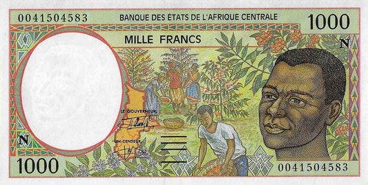 Guine Equatorial - 1000 Fancos 2000 (# 502N)