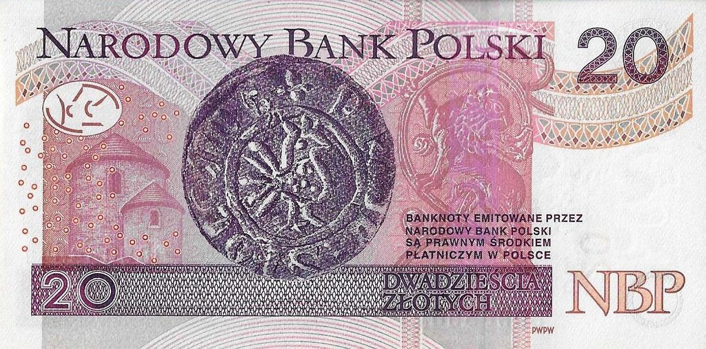 Polonia  - 20 Zlotych 2016 (# 184b)