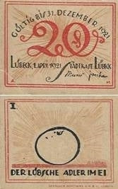 Alemanha - 20 Pfennig 1921 (# SS831)