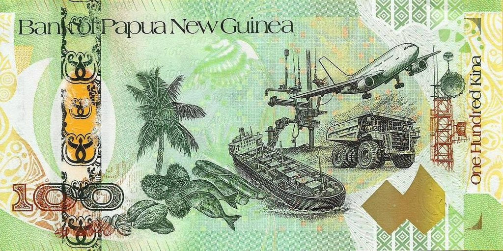 Papua N. Guiné - 100 Kina 2008 (# 37)