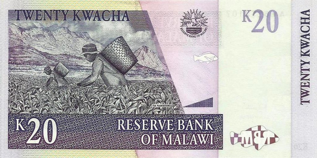 Malawi - 20 Kwacha 2006 (# 53b)