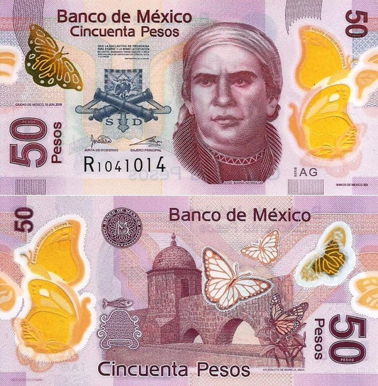 México - 50 Pesos 2019 (# 123Aag)