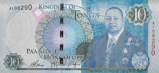 Tonga - 10 Pa´anga 2015 (# 46)