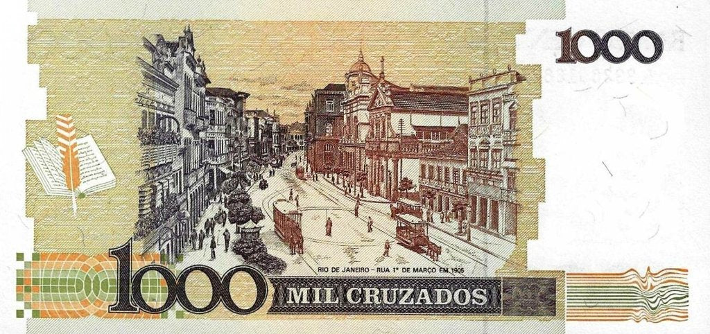 Brasil - 1 Cruzado Novo 1989 (# 216a)