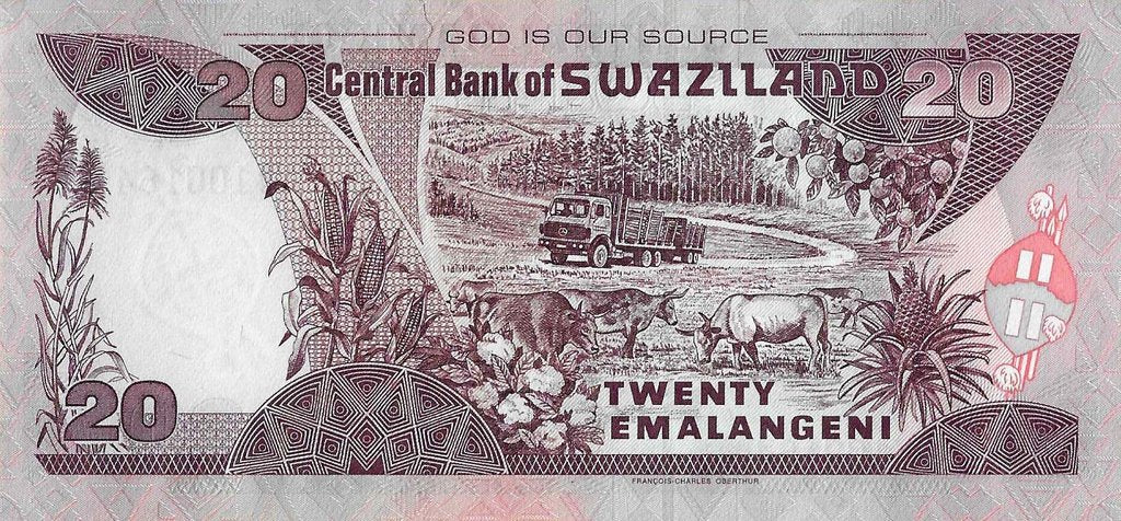 Suazilandia - 20 Emalangeni 2006 (# 30c)