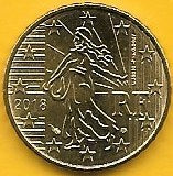 França - 10 Centimos 2018 (Km# 1410)