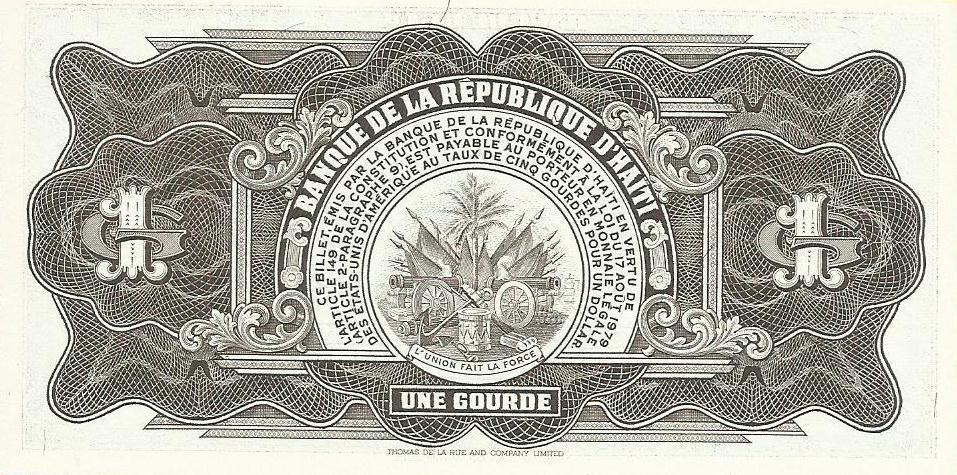 Haiti - 1 Gourde 1984 (# 239)