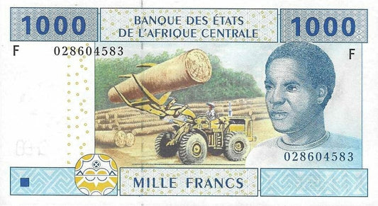 Guine Equatorial - 1000 Francos 2002 (# 507Fa)