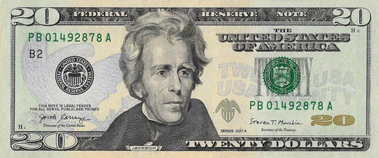 Usa - 20 Dolares 2017A (# 548b)