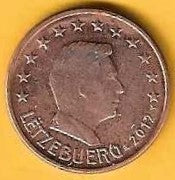 Luxemburgo - 5 Centimos 2012 (Km# 77)