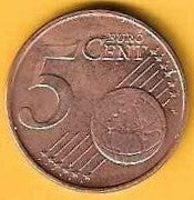 Luxemburgo - 5 Centimos 2012 (Km# 77)