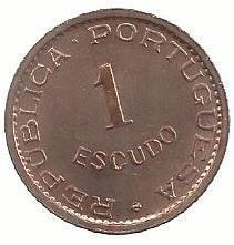 Timor - 1$00 1970 (Km# 19)