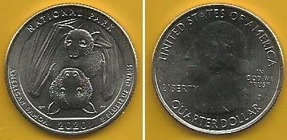 USA - 25 Cents 2020 (Km# ..) American Samoa