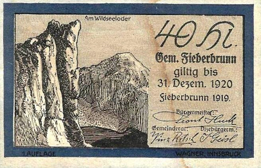 Austria - 40 Heller 1920 (# JPR200a)