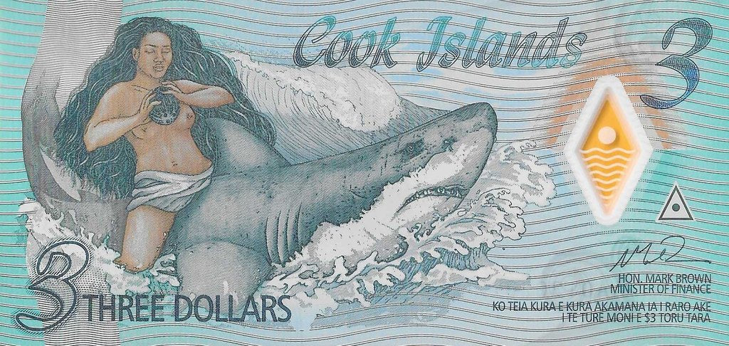 Ilhas Cook - 3 Dolares 2021 (# 11)