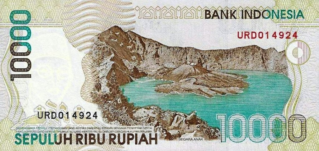 Indonesia - 10000 Rupias 1999 (# 137)