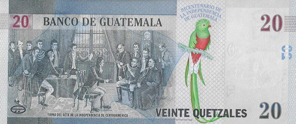 Guatemala - 20 Quetzales 2020 (# 127)