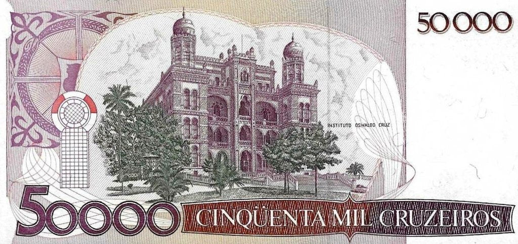 Brasil - 50 Cruzados 1986 (# 207) Substituição