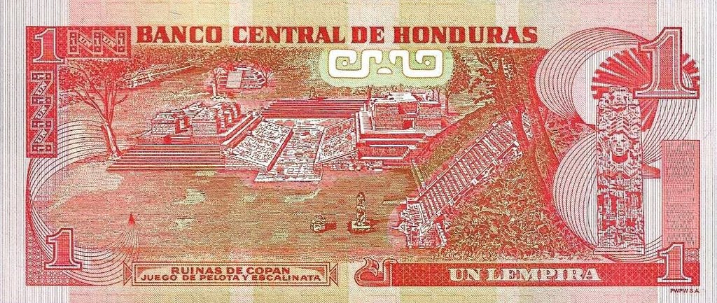 Honduras - 1 Lempira 2016 (# 96)