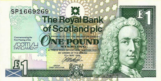 Escocia - 1 Libra 1999 (# 360)