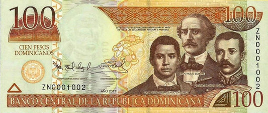 Rep. Dominicana - 100 Pesos 2011 (# 184a)