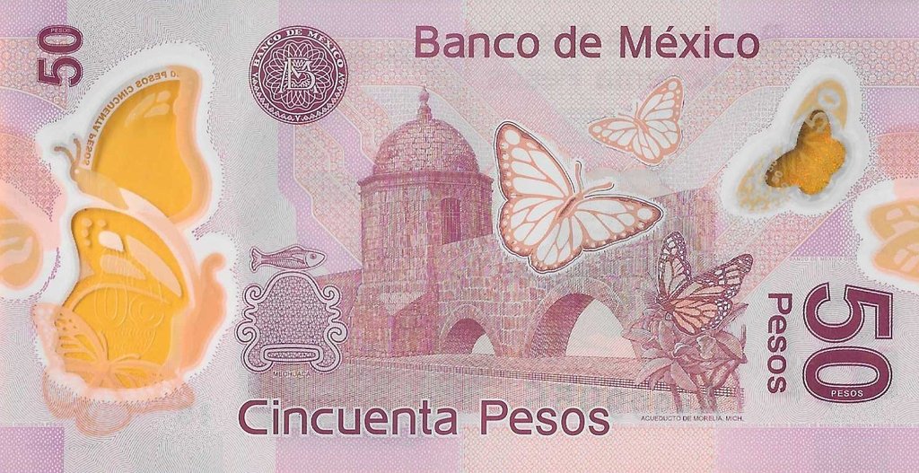 Mexico - 50 Pesos 2015 (# 123a)