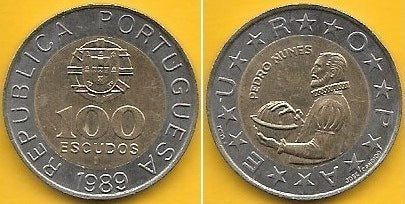 Portugal - 100$00 1989 (Km# 645.1)