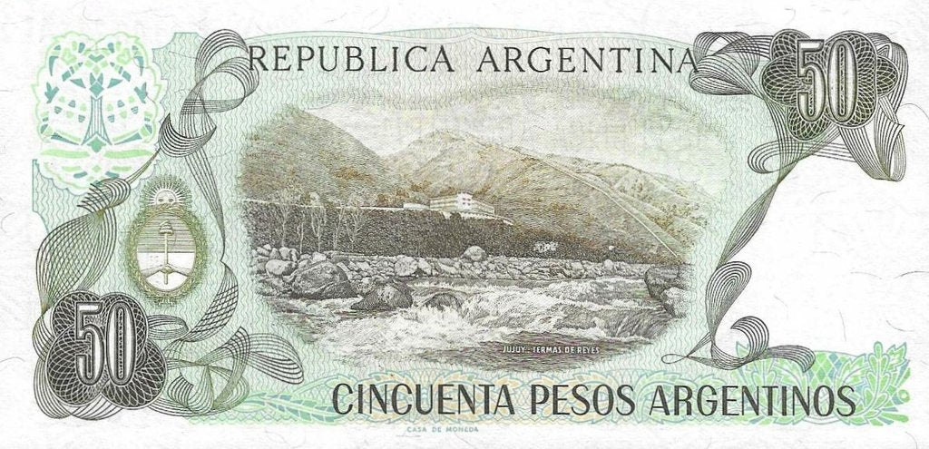 Argentina - 50 Pesos 1983 (# 314a)