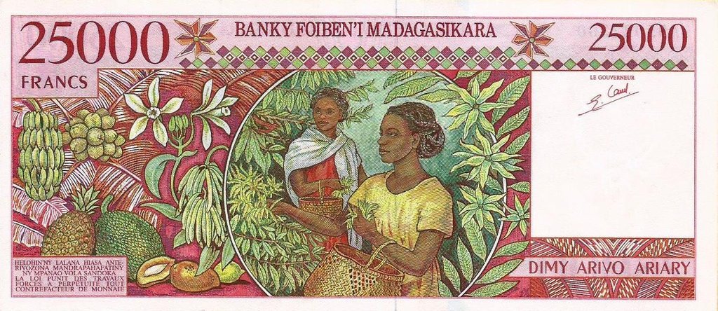 Madagascar - 25000 Francos 1998 (# 82)