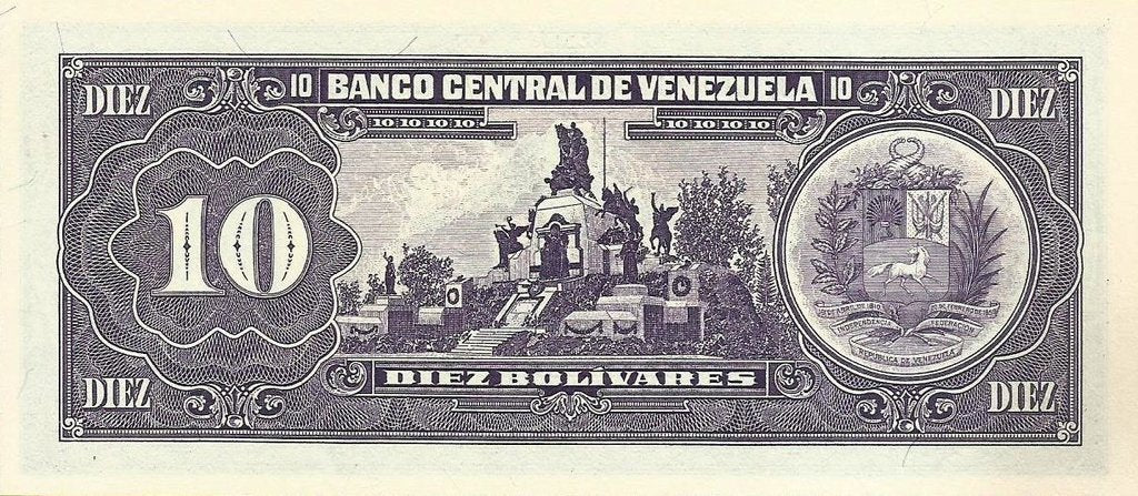 Venezuela - 10 Bolivares 1995 (# 61d)