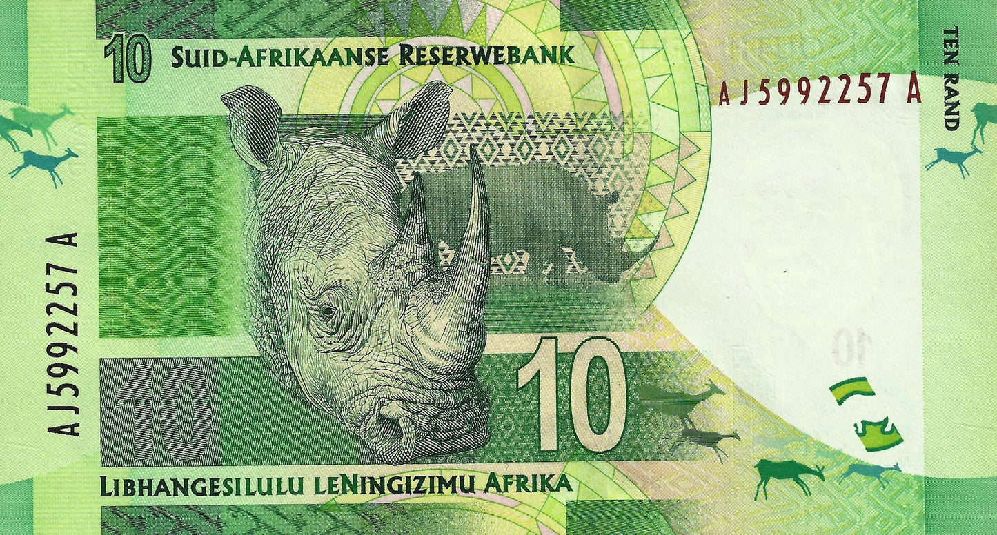 Africa-Sul - 10 Rands 2012 (# 133)