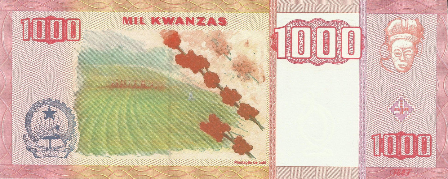 Angola - 1000 Kwanzas 2011 (# 150b)