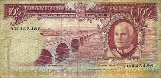 Angola - 100$00 1962 (# 94)