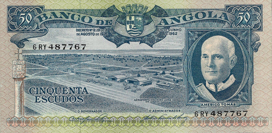 Angola - 50$00 1962 (# 93)