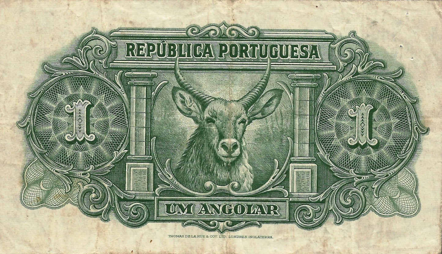 Angola - 1 Angolar 1948 (# 70)